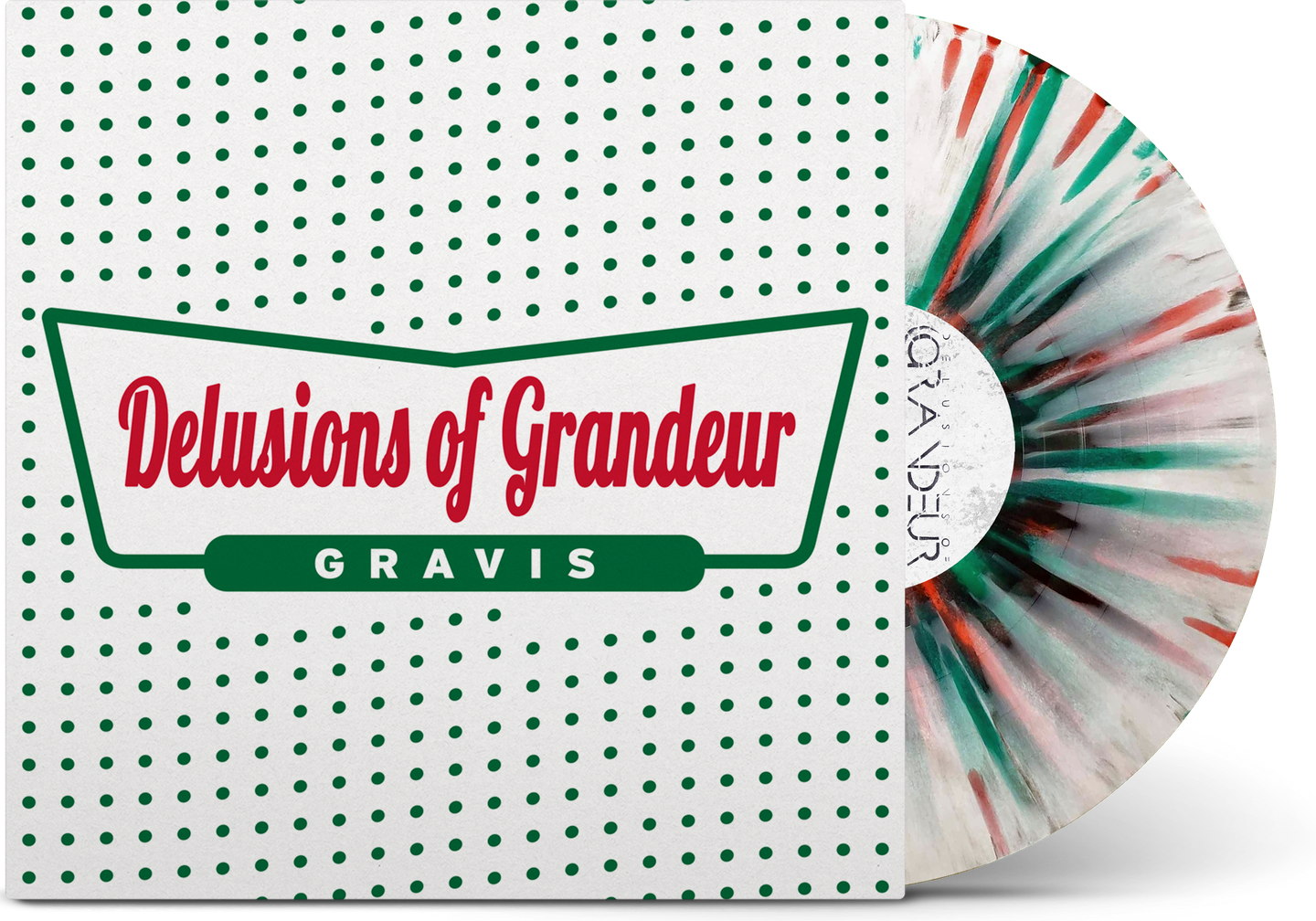 Delusions Of Grandeur - Gravis Make Today Splatter Vinyl